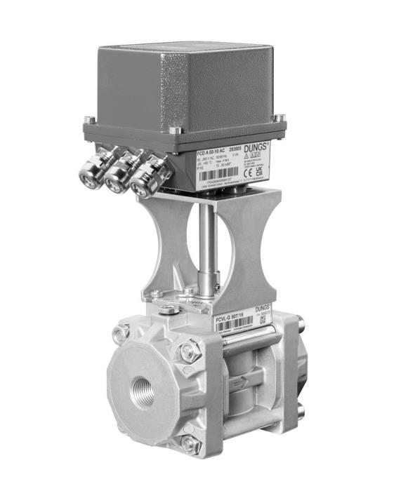 Dungs FCVL-G Linear Flow Control Valve for Gas