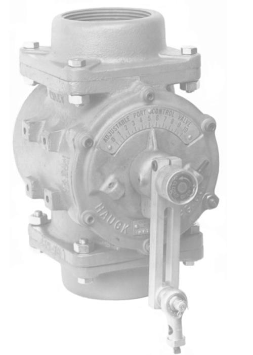 Hauck APV Adjustable Port Valve