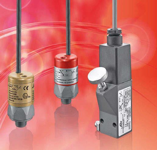 Suco Explosion Protected Pressure Switches